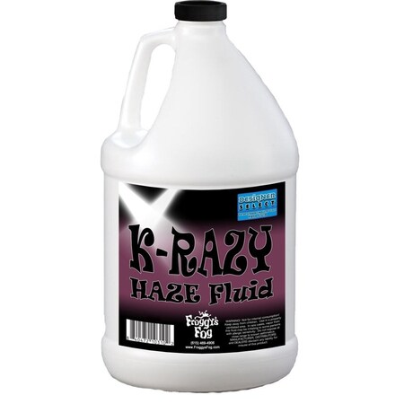 Froggy'S Fog Krazy Haze Professional Haze Fluid for Martin K1 Hazers - 1 Gallon DS-KR-1